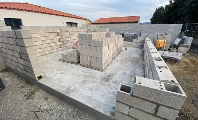 Construction Pizzéria à Saint Jean Pla De Corts, Le Boulou, Salomon CONSTRUCTION
