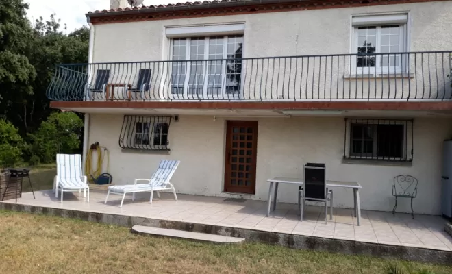 Balcon existant avant démolition