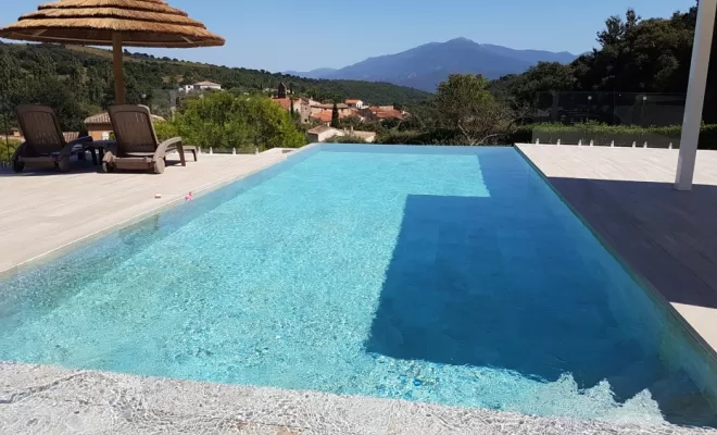 Construction Piscine à VIVES, Le Boulou, Salomon CONSTRUCTION