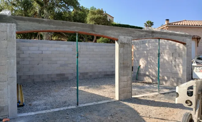 Construction Garage à Maureillas., Le Boulou, Salomon CONSTRUCTION