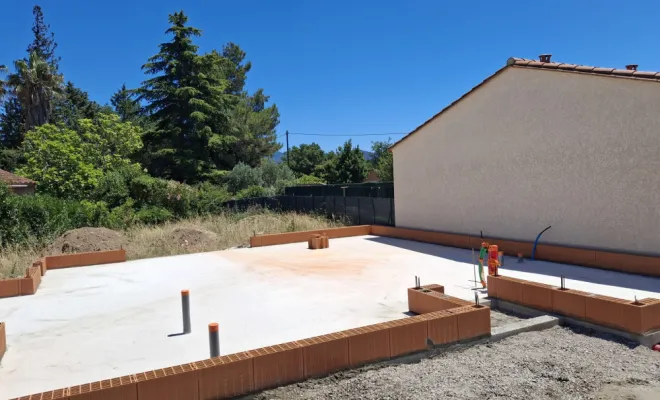 Construction maison plain-pied, Le Boulou, Salomon CONSTRUCTION