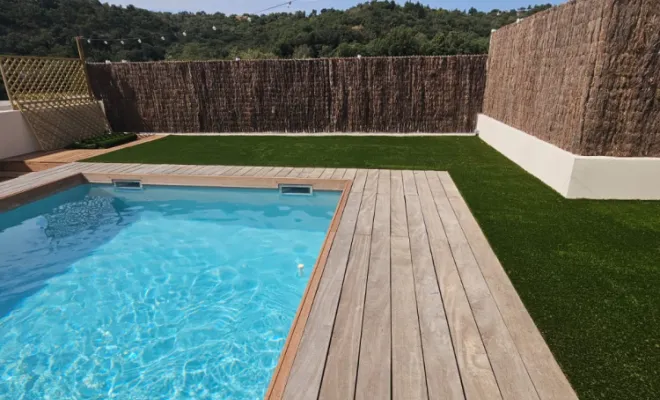 Piscine avec aménagement extérieur, Le Boulou, Salomon CONSTRUCTION